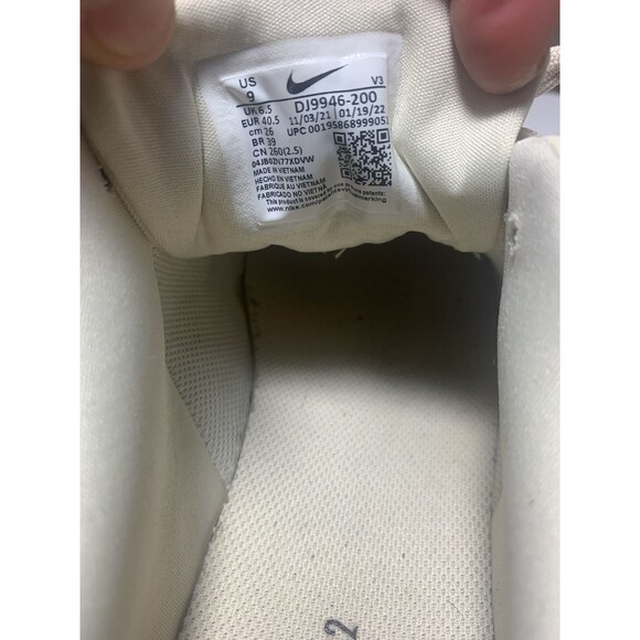 Nike Wmns Air Force 1 PLT.AF.ORM 'Fossil' DJ9946-200 Shoe Size 9 - Picture 9 of 9